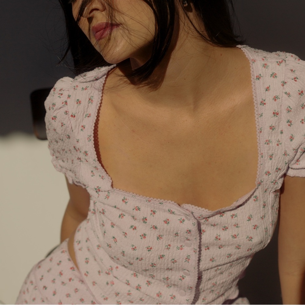 dELiA*s Light Pink Floral Set
